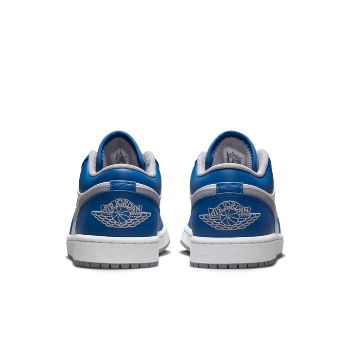 AIR JORDAN 1 LOW WHITE BLUE GREY