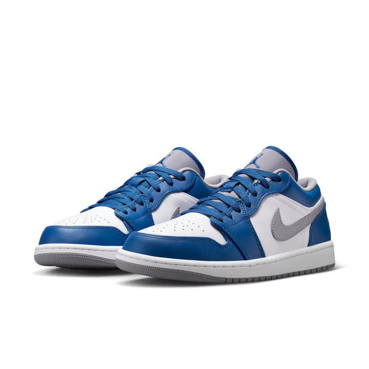 AIR JORDAN 1 LOW WHITE BLUE GREY