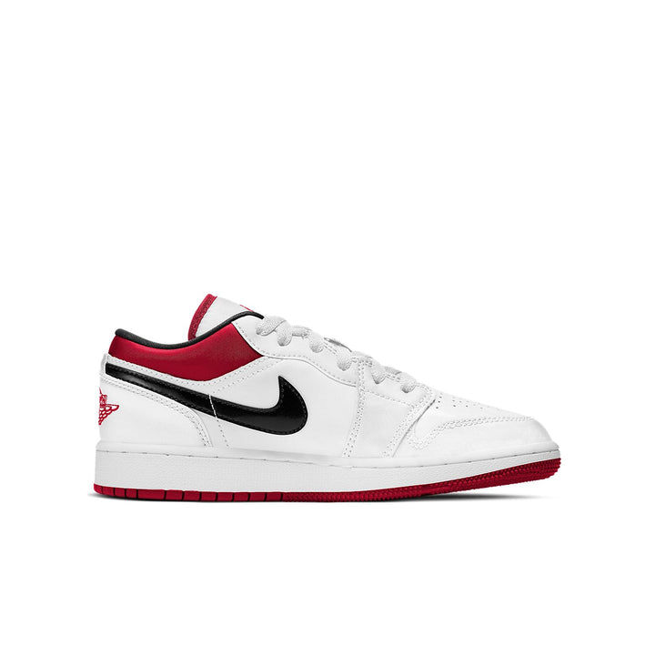 AIR JORDAN 1 LOW WHITE GYM RED GS
