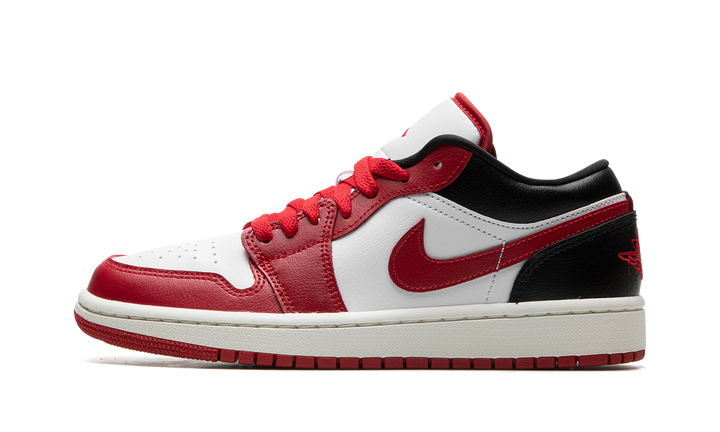 AIR JORDAN 1 LOW WHITE GYM RED WOMENS