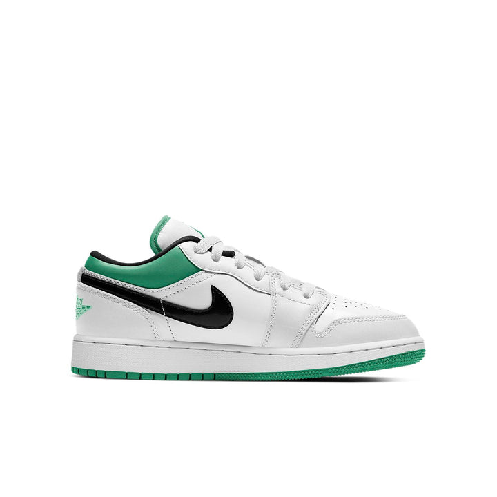 AIR JORDAN 1 LOW WHITE LUCKY GREEN GS