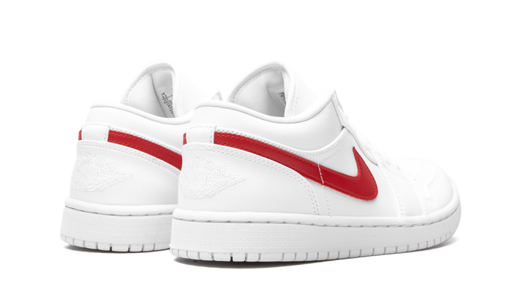 AIR JORDAN 1 LOW WHITE RED WOMENS