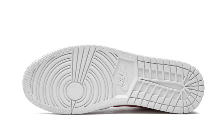 AIR JORDAN 1 LOW WHITE RED WOMENS