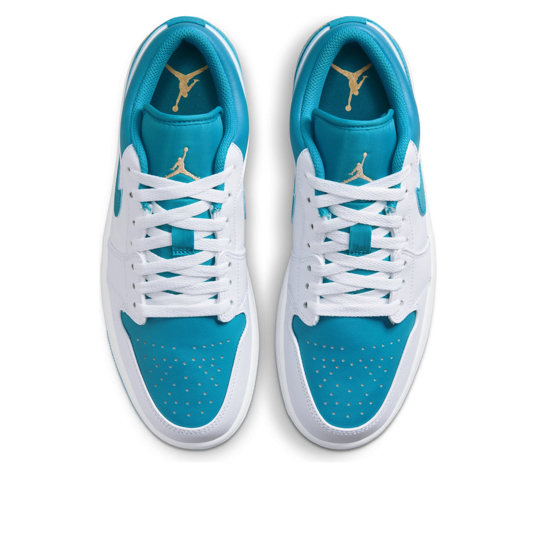 AIR JORDAN 1 LOW WHITE TEAL