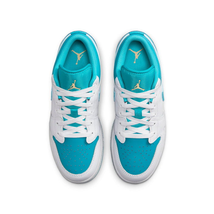 AIR JORDAN 1 LOW WHITE TEAL GS