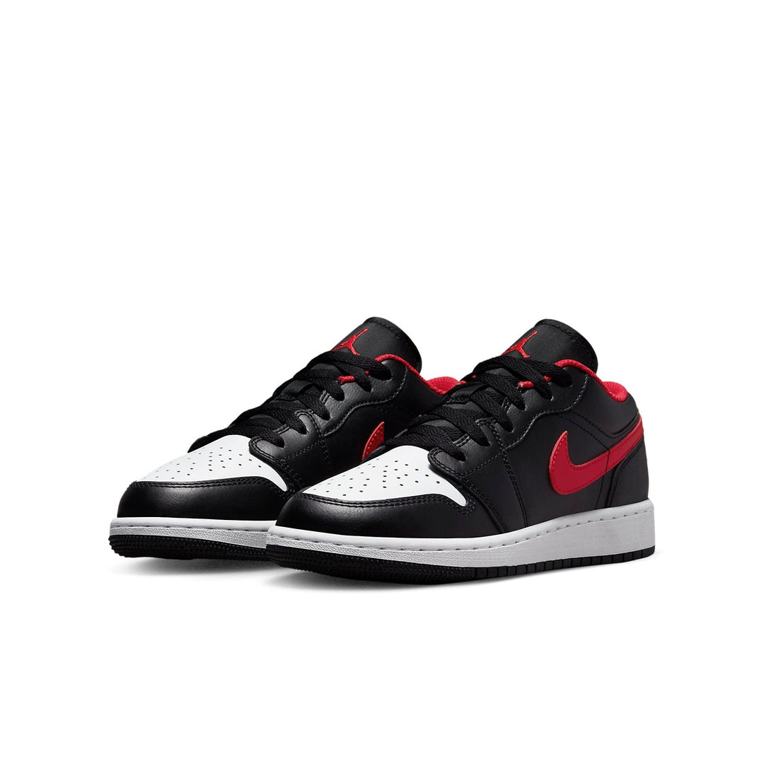 AIR JORDAN 1 LOW WHITE TOE GS