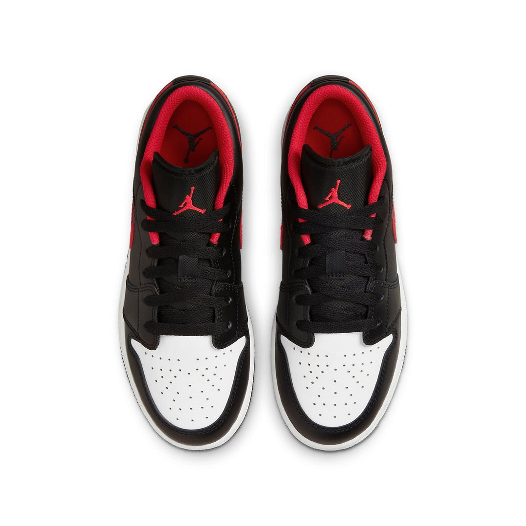 AIR JORDAN 1 LOW WHITE TOE GS
