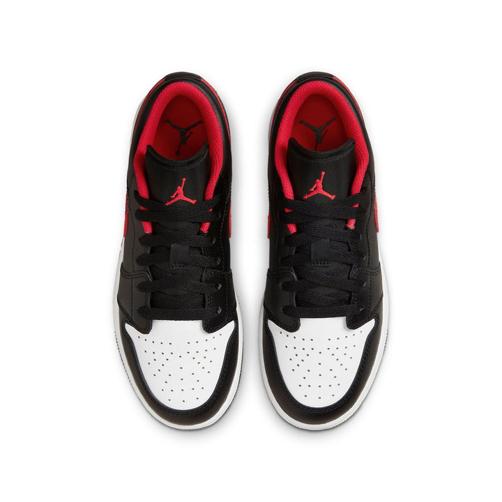 AIR JORDAN 1 LOW WHITE TOE GS