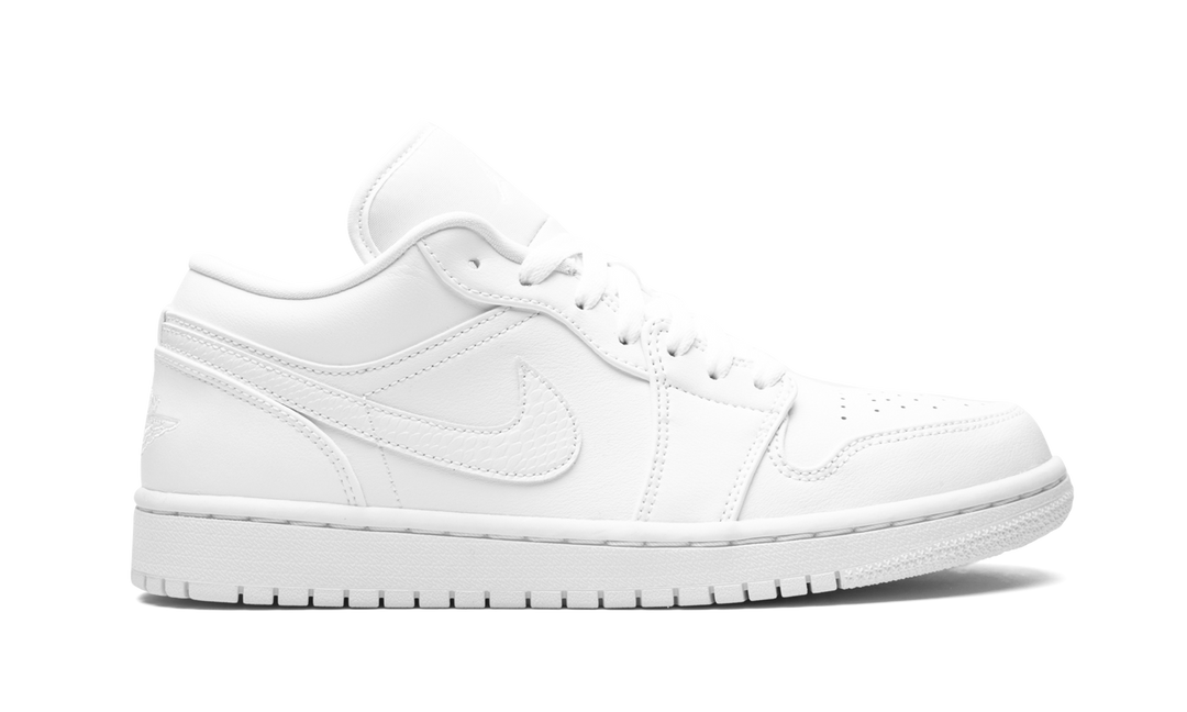 AIR JORDAN 1 LOW WHITE WOMENS