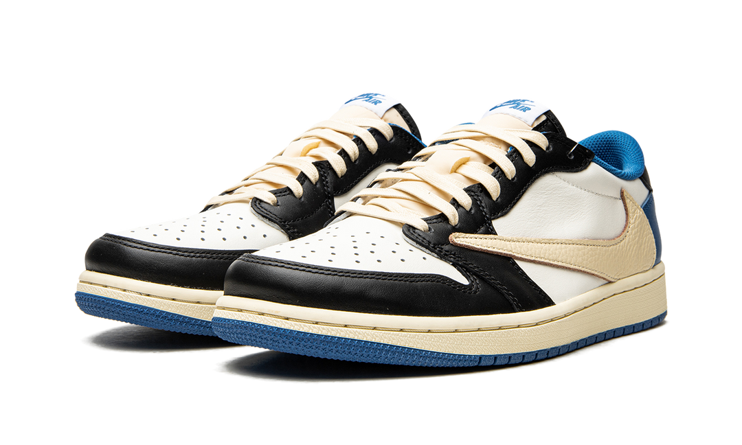 FRAGMENT DESIGN X TRAVIS SCOTT X AIR JORDAN 1 RETRO LOW OG &