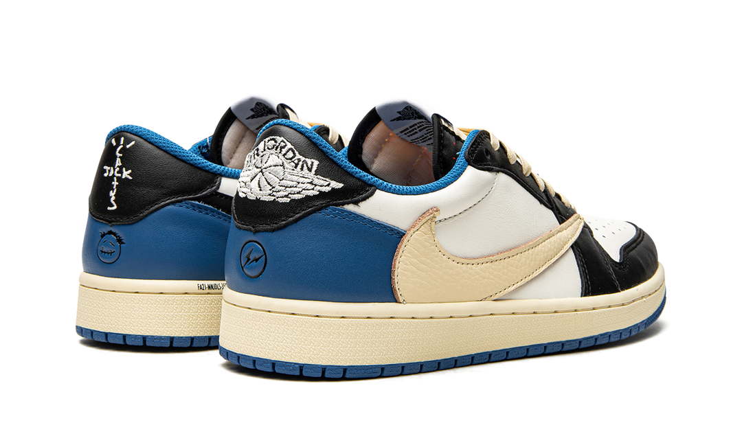 FRAGMENT DESIGN X TRAVIS SCOTT X AIR JORDAN 1 RETRO LOW OG &