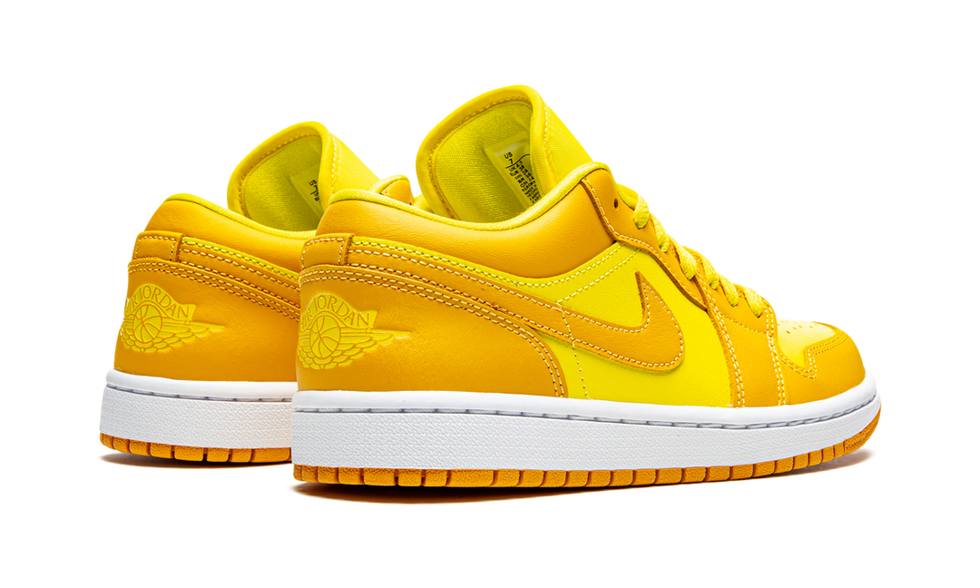 AIR JORDAN 1 LOW YELLOW STRIKE WOMENS