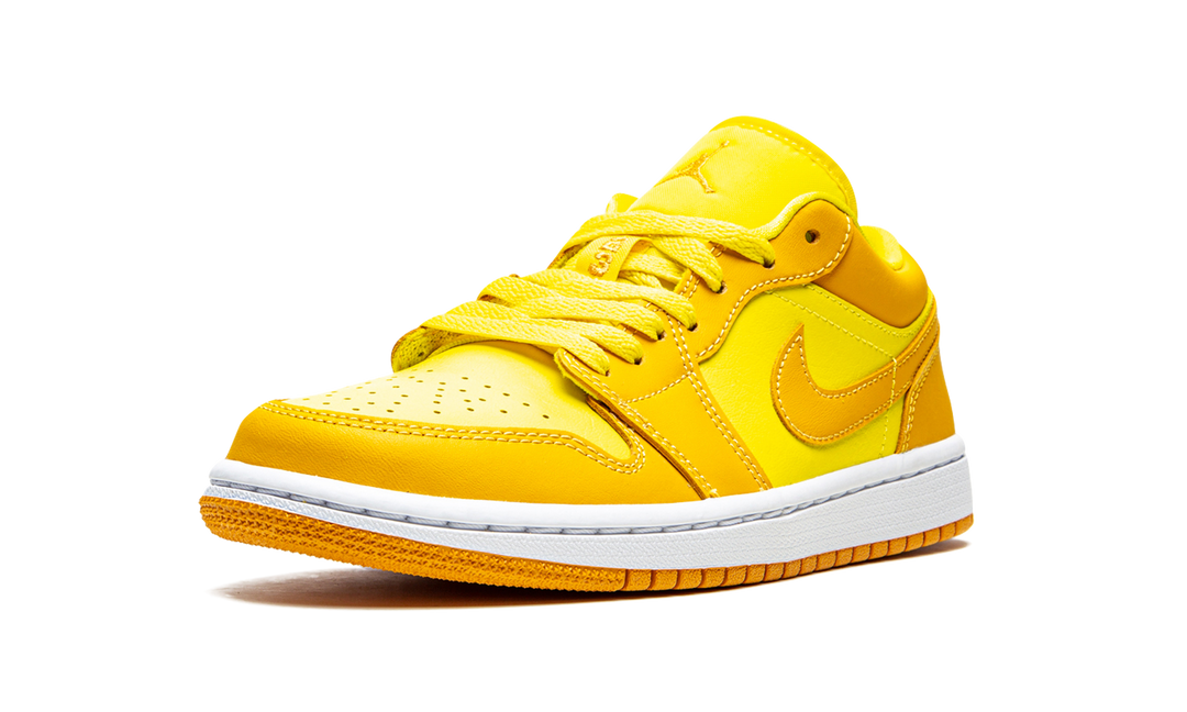 AIR JORDAN 1 LOW YELLOW STRIKE WOMENS