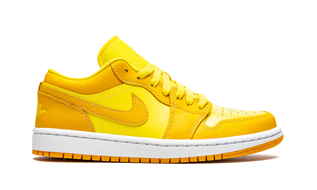 AIR JORDAN 1 LOW YELLOW STRIKE WOMENS