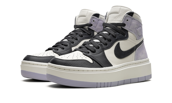 AIR JORDAN 1 LV8D HIGH BLACK TOE LILAC WOMENS