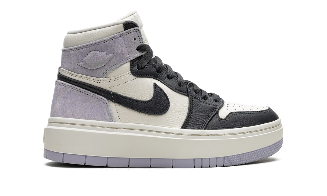 AIR JORDAN 1 LV8D HIGH BLACK TOE LILAC WOMENS