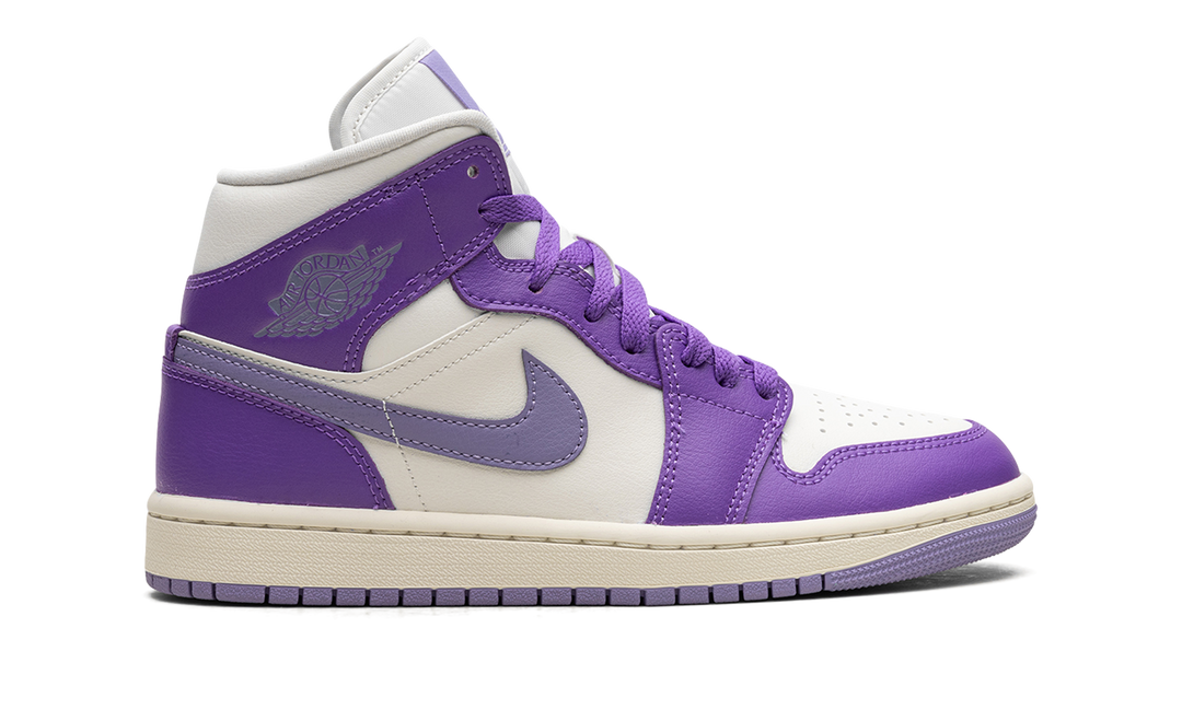 AIR JORDAN 1 MID ACTION GRAPE WOMENS