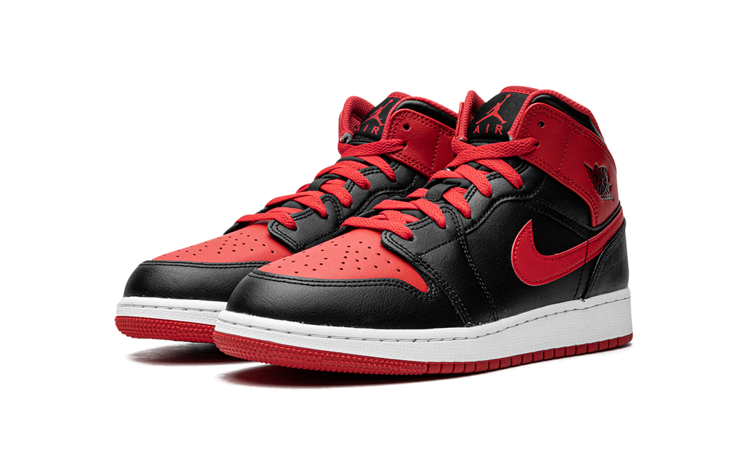 AIR JORDAN 1 MID ALTERNATE BRED GS