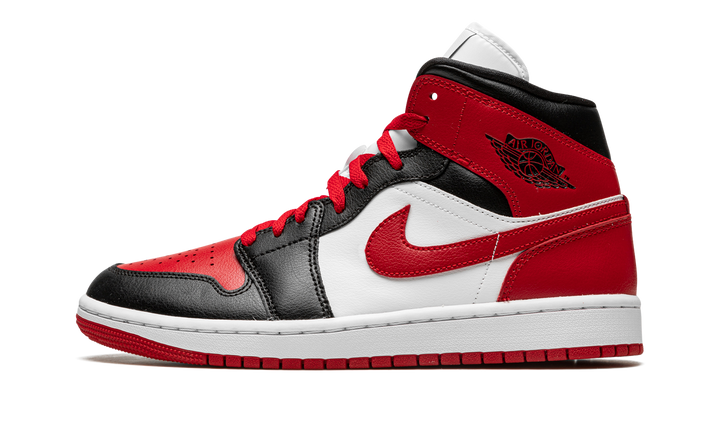 AIR JORDAN 1 MID ALTERNATE BRED TOE WOMENS