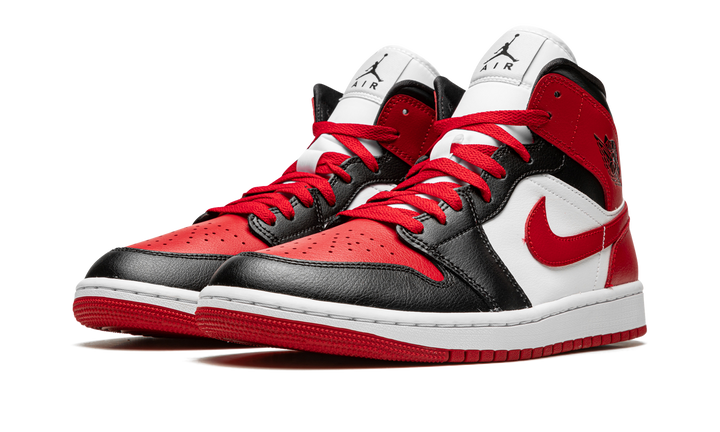 AIR JORDAN 1 MID ALTERNATE BRED TOE WOMENS