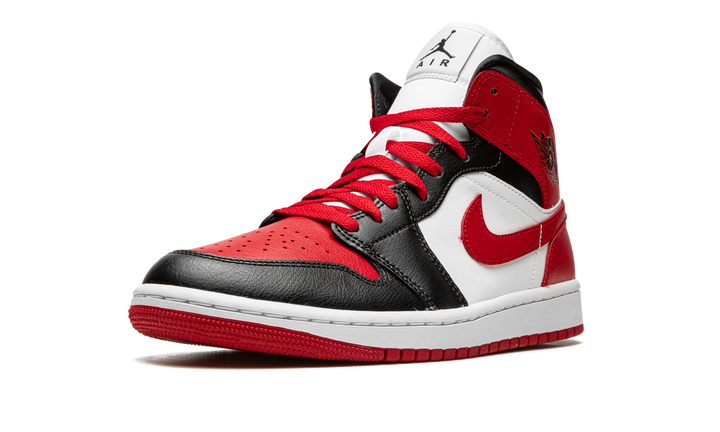 AIR JORDAN 1 MID ALTERNATE BRED TOE WOMENS
