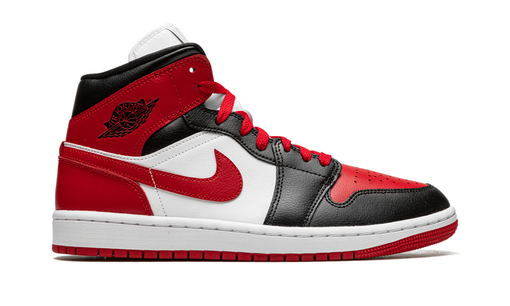 AIR JORDAN 1 MID ALTERNATE BRED TOE WOMENS