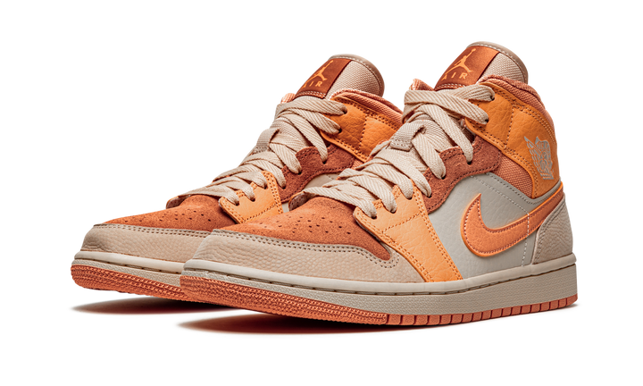 AIR JORDAN 1 MID APRICOT WOMENS
