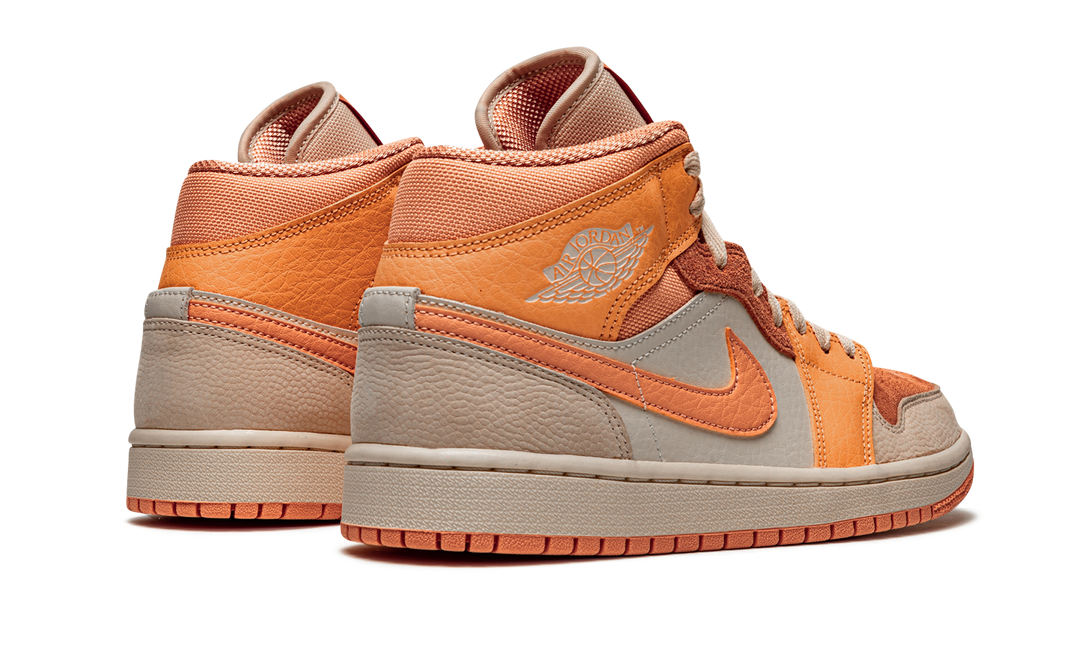 AIR JORDAN 1 MID APRICOT WOMENS