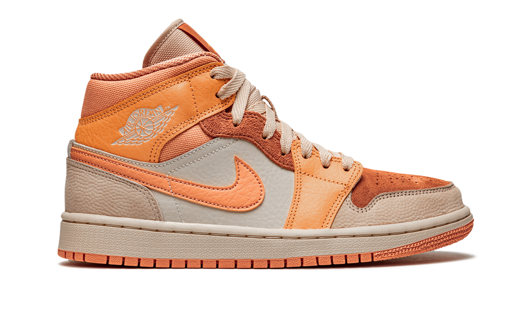 AIR JORDAN 1 MID APRICOT WOMENS