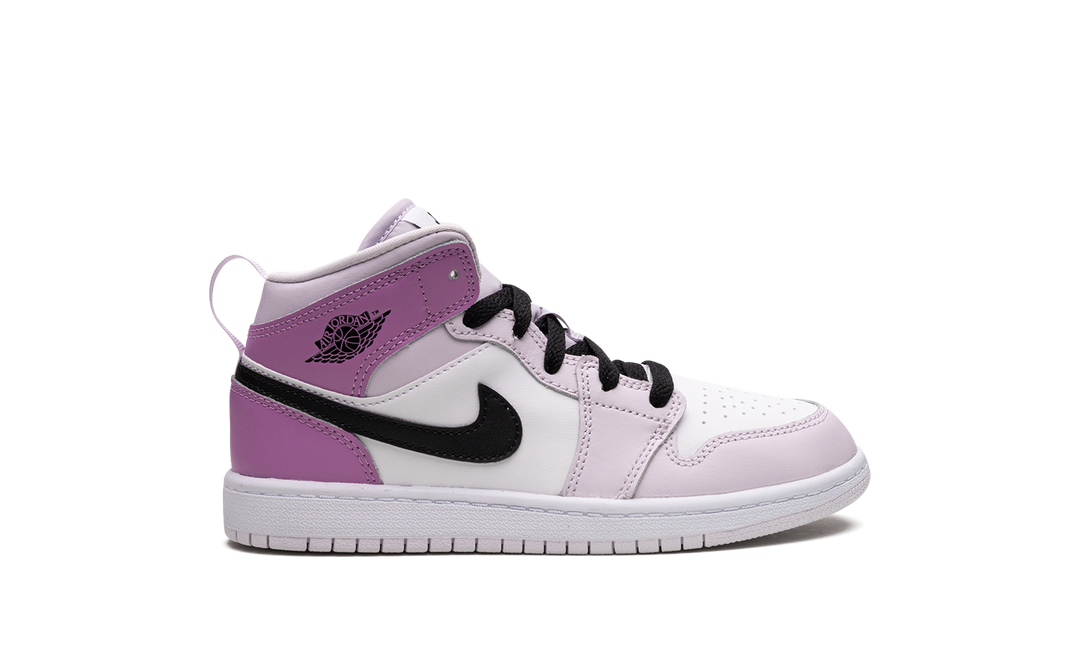 AIR JORDAN 1 MID BARELY GRAPE PS