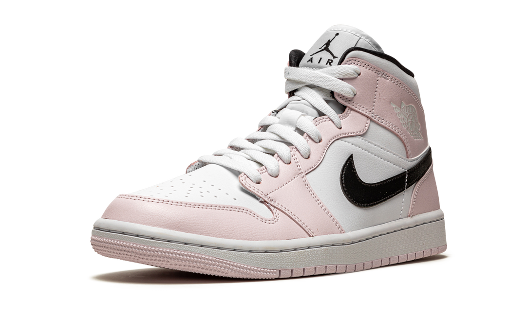 AIR JORDAN 1 MID BARELY ROSE WOMENS