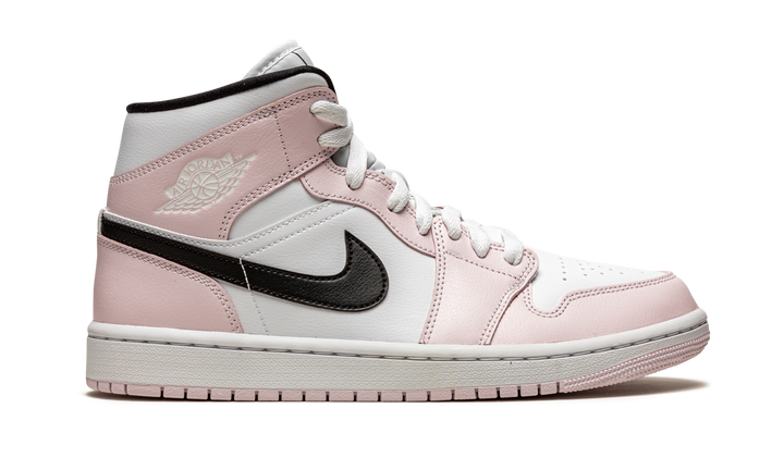 AIR JORDAN 1 MID BARELY ROSE WOMENS