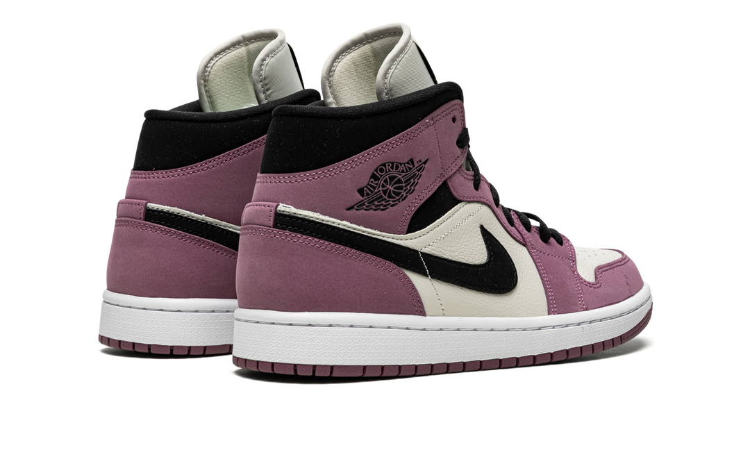 AIR JORDAN 1 MID BERRY PINK WOMENS