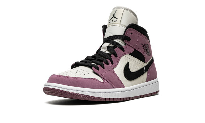 AIR JORDAN 1 MID BERRY PINK WOMENS