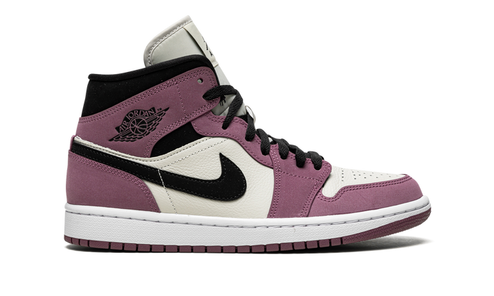 AIR JORDAN 1 MID BERRY PINK WOMENS