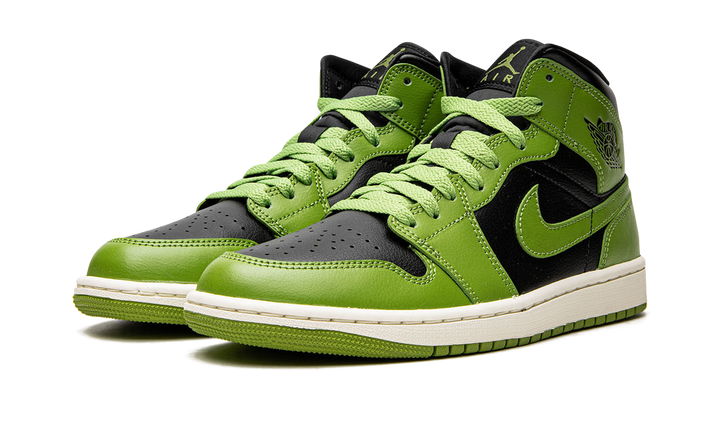 AIR JORDAN 1 MID BLACK GREEN