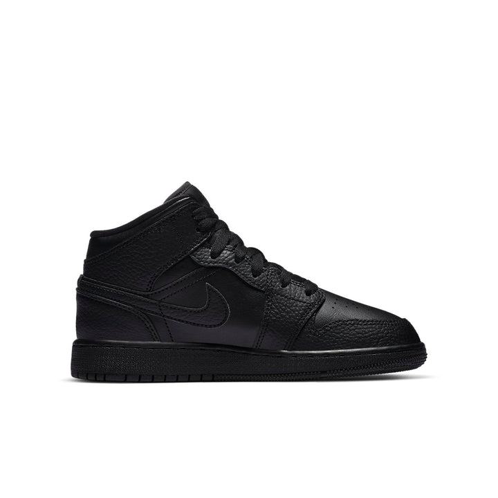 AIR JORDAN 1 MID BLACK GS (2020)