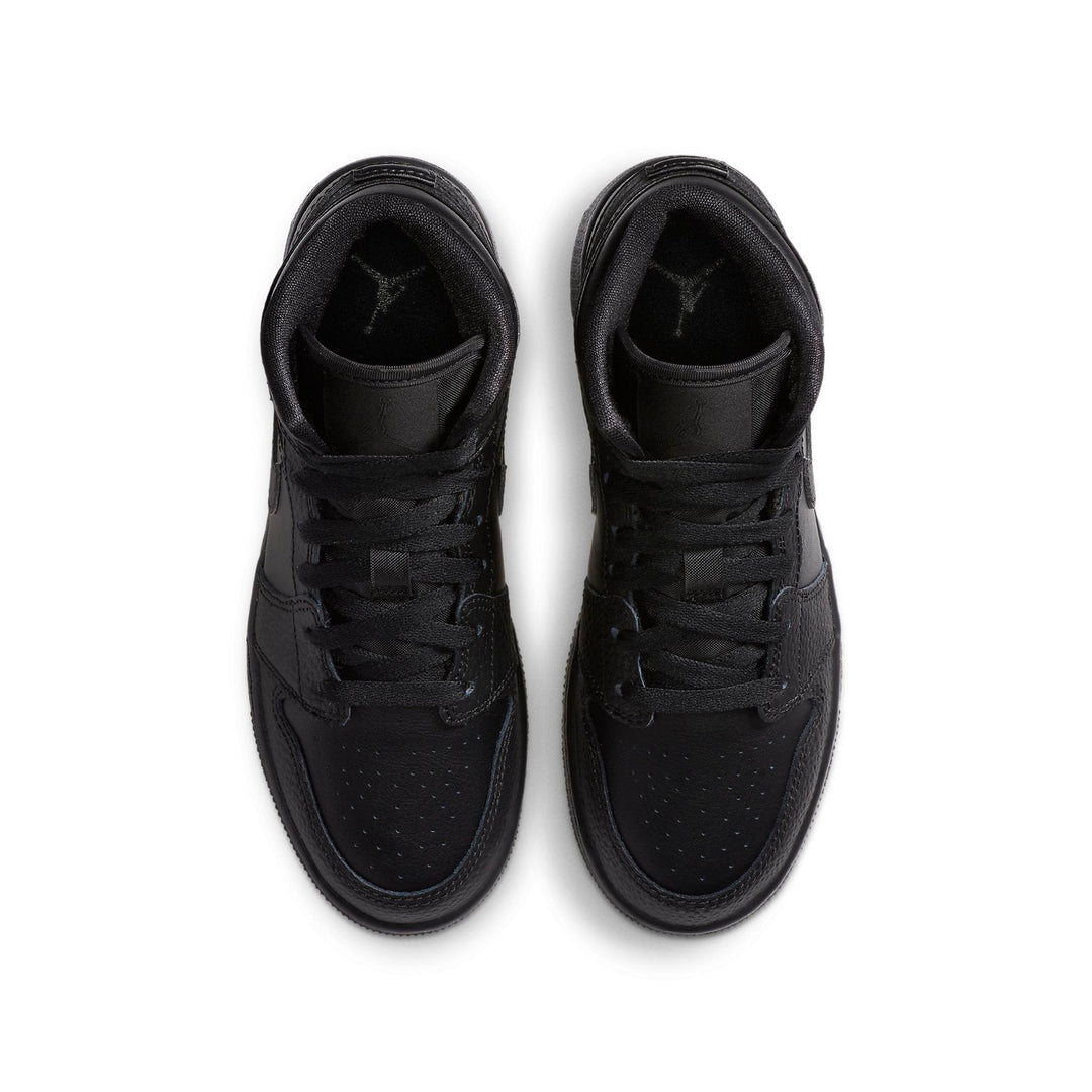 AIR JORDAN 1 MID BLACK GS (2020)