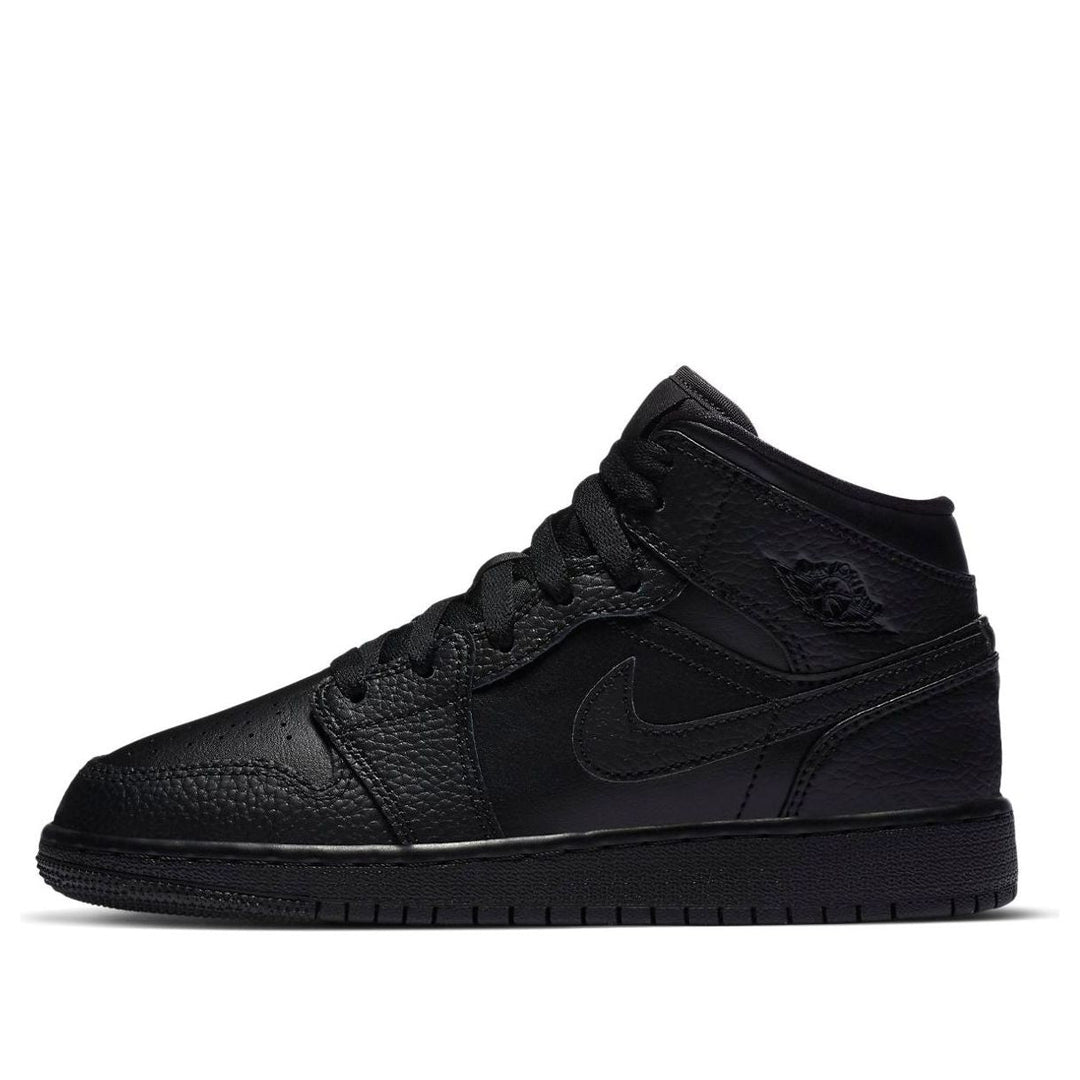 AIR JORDAN 1 MID BLACK GS (2020)