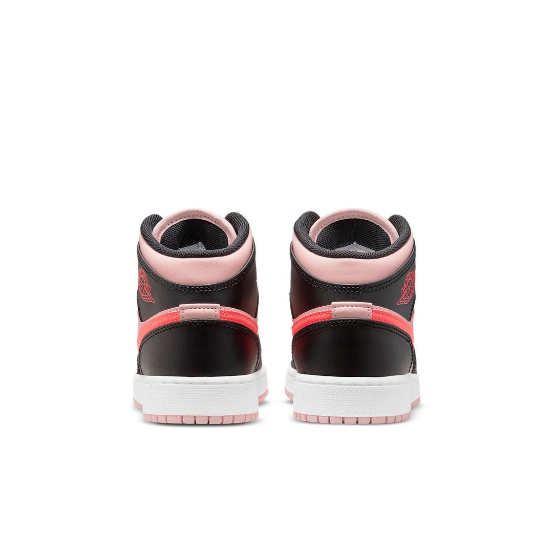 AIR JORDAN 1 MID BLACK PINK GS