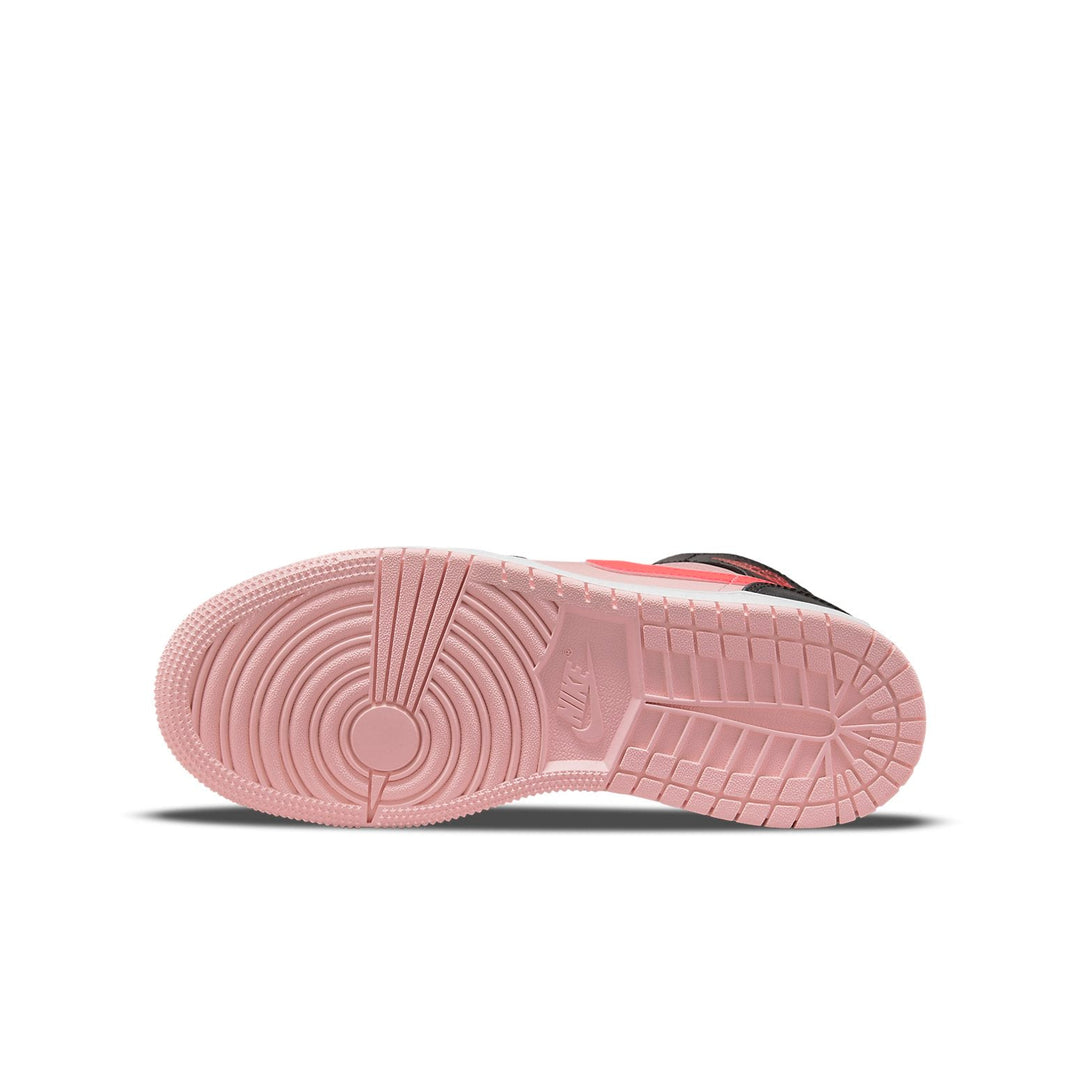 AIR JORDAN 1 MID BLACK PINK GS
