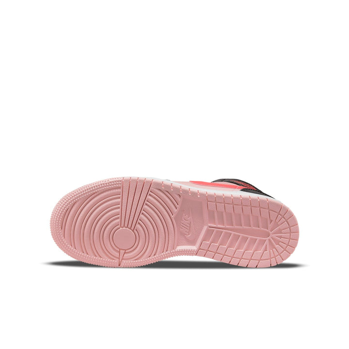 AIR JORDAN 1 MID BLACK PINK GS