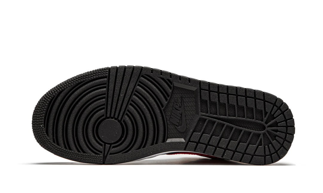 AIR JORDAN 1 MID BLACK SIREN RED WOMENS