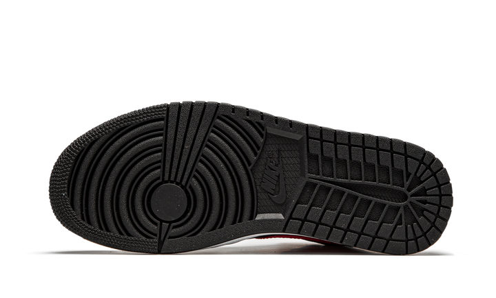 AIR JORDAN 1 MID BLACK SIREN RED WOMENS