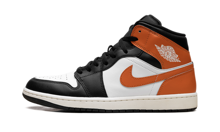 AIR JORDAN 1 MID BLACK TOE STARFISH
