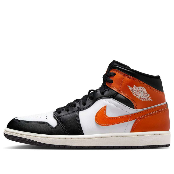 AIR JORDAN 1 MID BLACK TOE STARFISH