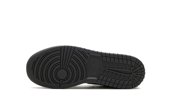 AIR JORDAN 1 MID BLACK WHITE IRON GREY GS