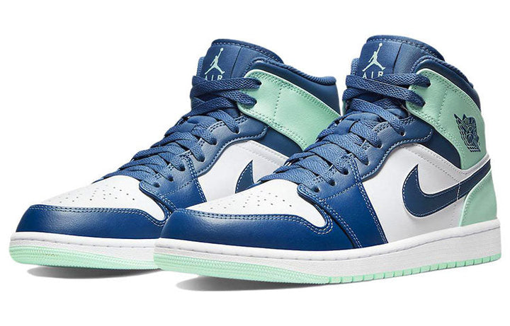 AIR JORDAN 1 MID BLUE MINT
