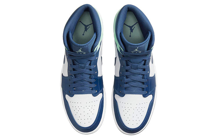 AIR JORDAN 1 MID BLUE MINT
