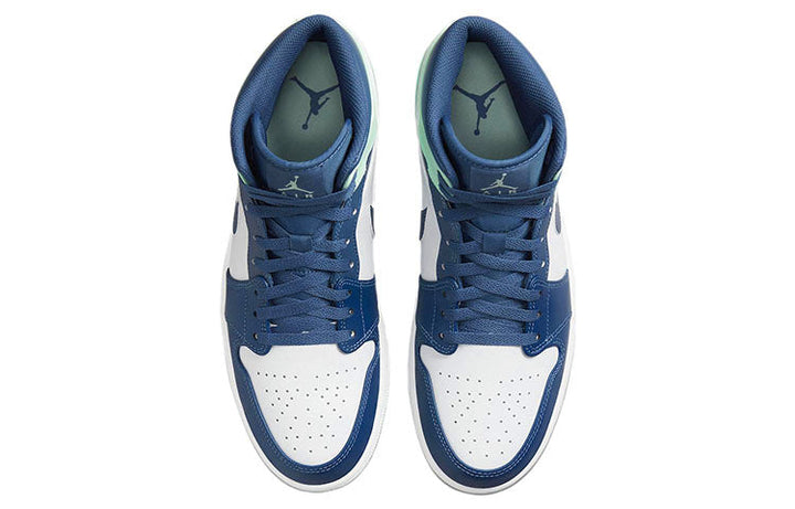 AIR JORDAN 1 MID BLUE MINT